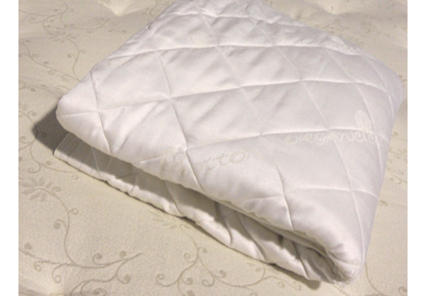 Organic Cotton Knit Mattress Protector by Suite Sleep