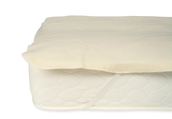 naturepedic protector mattress pad with straps