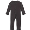 Kickee Pants Ruffle Coverall with Snaps or Zipper