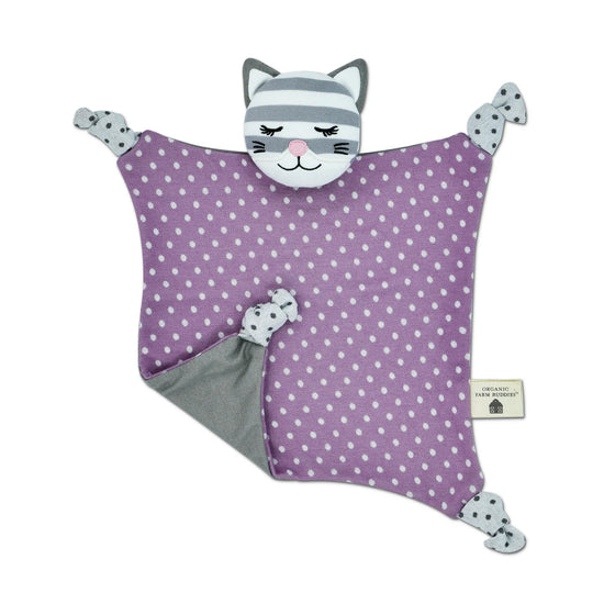 Apple Park Organic Farm Buddies - Maude The Kitty Blankie