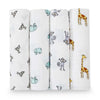 Aden + Anais Cotton Muslin Swaddle -- 4-pack