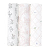 Aden + Anais Bamboo Muslin Swaddle -- 3-pack