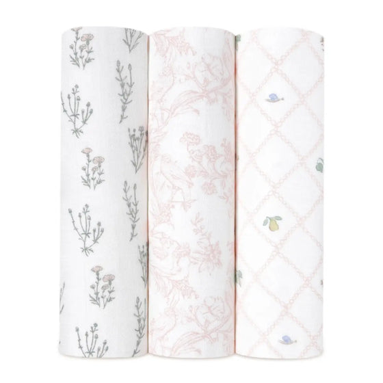 Aden + Anais Bamboo Muslin Swaddle -- 3-pack