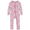 Kickee Pants Coverall with 2 Way Zipper