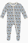 Kickee Pants Ruffle Coverall with Snaps or Zipper