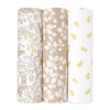 Aden + Anais Bamboo Muslin Swaddle -- 3-pack