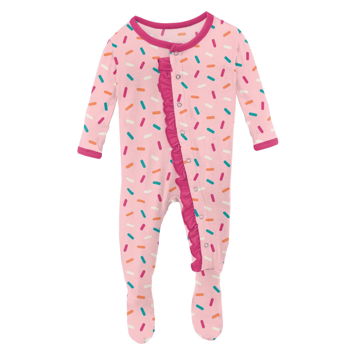 Kickee Pants Footie with Snaps - Satara Home and Baby